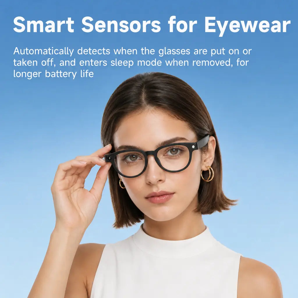 Sightflow Smart AI Camera Glasses with 8MP Photochromic UV-Protection Lenses, Real-Time Translation in 160+ Languages, Bluetooth Audio, Hands-Free Photo & Video Capture, Touch Control, Ideal for Travel and Outdoor Use, Compatible with iOS and Android